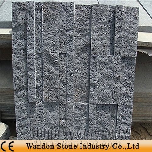 Lavastone Panel, Hainan Grey Basalt Cultured Stone