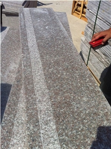 G635 Granite Step, G635 Pink Granite Steps