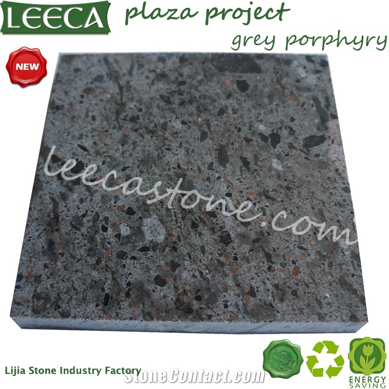 Grey Porphyry Stone Brick