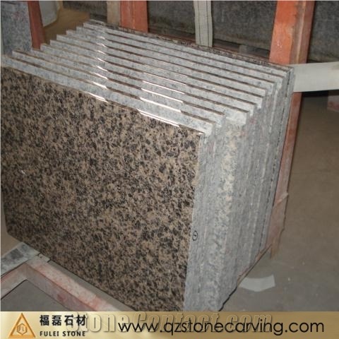 Natural Leopard Spot Granite Tiles, China Green Granite