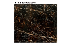 Black & Gold, Black Gold Marble Slabs