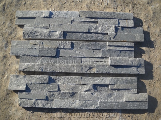 Ledge Stone-019, P013 Grey Slate Ledge Stone