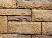 Yellow Artificial Stone Building & Walling, Building Stones