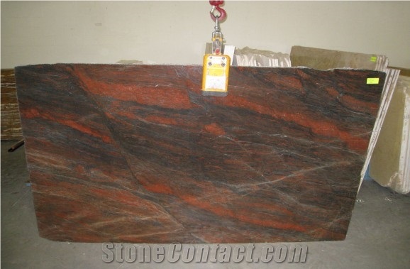 Flamingo Red, Brazil Red Granite Slabs & Tiles