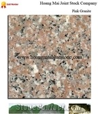 Pink Granite Polished, Light Pink Binh Dinh Granite Slabs