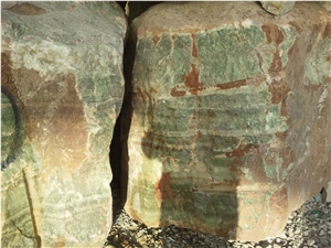 Dark Green Onyx Block, Pakistan Green Onyx
