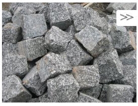 Dornberg Grey Granite Cobble Stone, Pavers