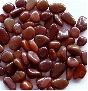 Red Pebble Stone for Plants, Paths and Driveways