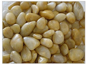 Yellow Pebble for Plants, Paths and Driveways