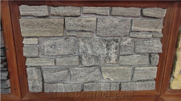 Chinese Slate Wall Cladding Decorative Stone, White Slate Wall