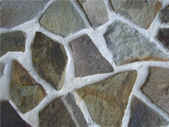 Andesite Irregular Flagstone Wall Tiles
