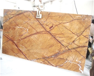 Rain Forest Brown Marble Slabs,India Brown Marble