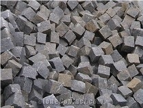 Muhlviertler Granit Granite Cobble Stone, Grey Granite