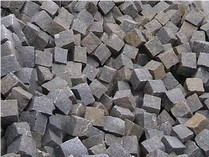 Muhlviertler Granit Granite Cobble Stone, Grey Granite