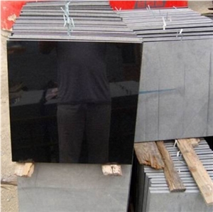 Polished Absolute Black Granite Tile(good Price)