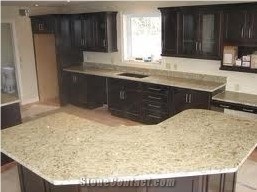 Giallo Ornamental Granite Countertop Yellow Granite Countertop