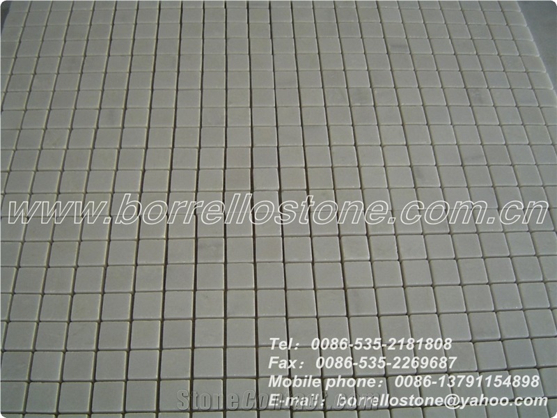 Absolute White China Marble Mosaic