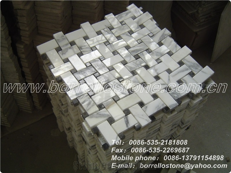 Guangxi White Marble Mosaic