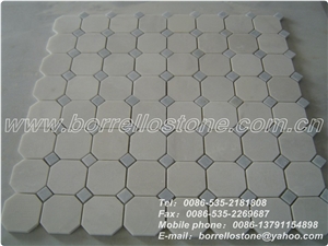 Han White Jade Marble Mosaic