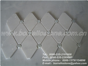 Shangrila White Marble Mosaic