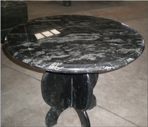 Golden Galaxy Granite Table