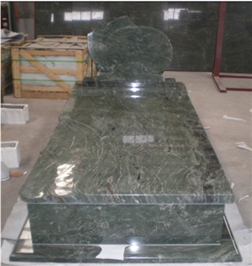 Green Jadeite Granite Monument