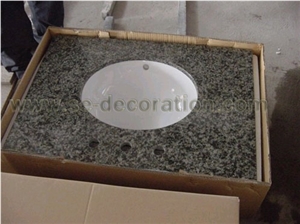 China Green Vanity Top