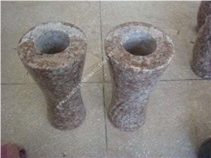 Granite Stone Monumental Vase 1