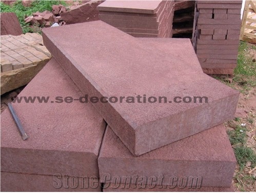 Red Paving Stone