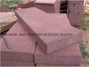 Red Paving Stone