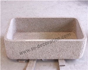 Yellow Granite Sink