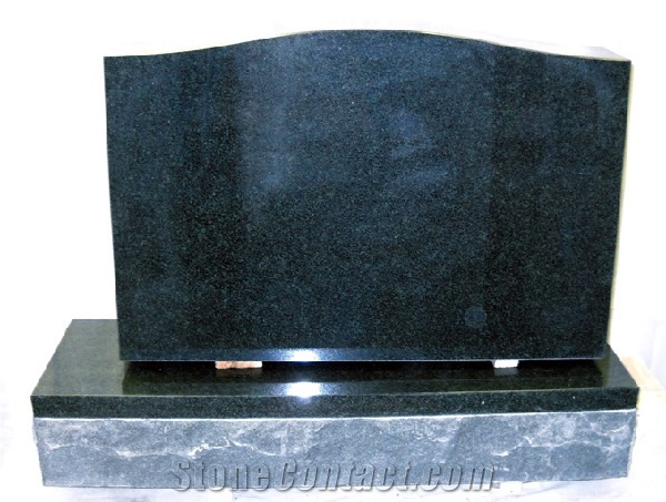 Sell Absolute Black Granite Gravestone, Shanxi Black Granite Gravestone ...