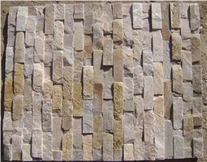 Natural Ledge Stone Panel, Beige Slate Ledge Stone