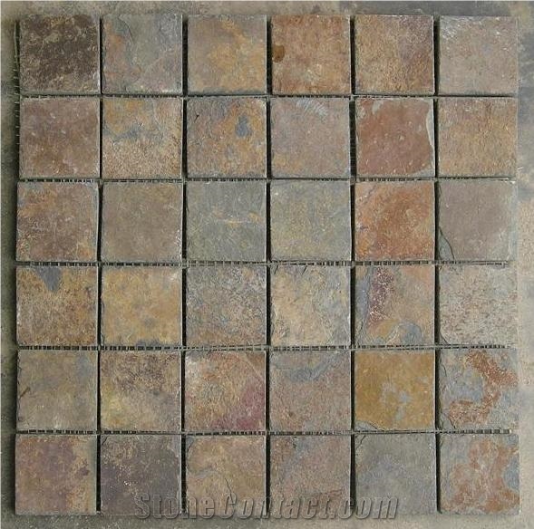 Brown Slate Mosaic