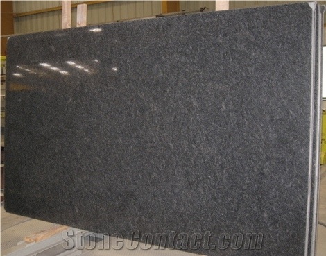 Steel Grey Granite Slab, India Grey Granite