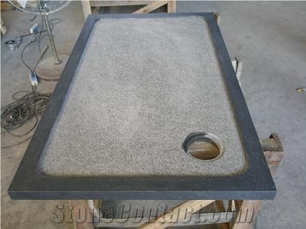 Chinese Blue Limestone Shower Tray