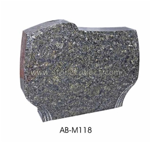 Green Granite Tombstone AB-M118