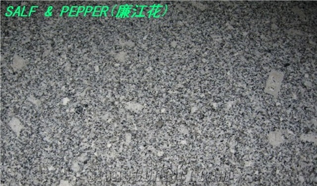 Salt & Pepper, China Grey Granite Slabs & Tiles