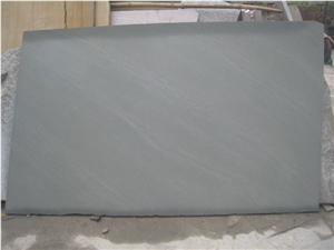 Ash Gray Sandstone Slab, China Grey Sandstone