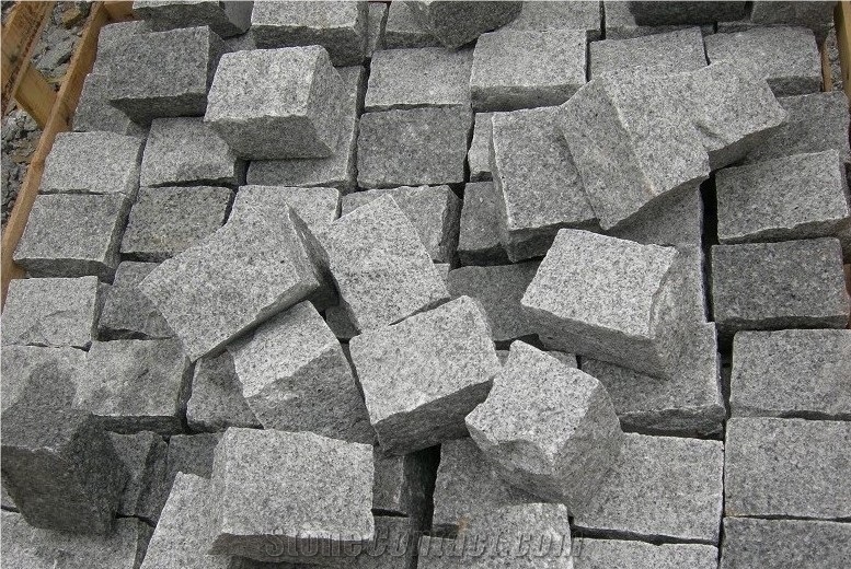 G603 Cobble Stone, G603 Grey Granite Cobble Stone