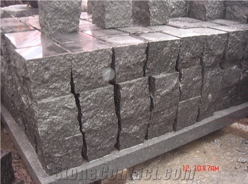 G684 Granite Cobble Stone, G684 Black Granite Cobble Stone