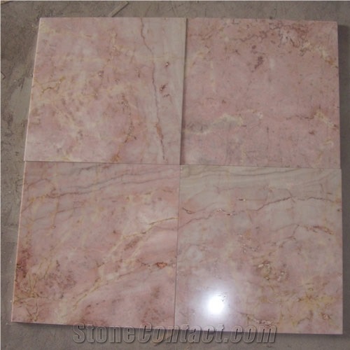 Lucciano Red Marble Tile, China Pink Marble