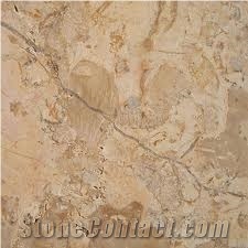 Breccia Sinai Limestone Tile, Egypt Beige Limestone