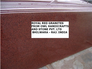 Royal Red Granite Tiles, Royal Red Granite Slabs