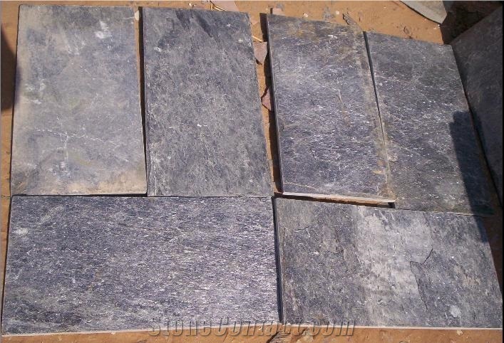 Silver Grey Slate Stone, Indian Silver Grey Slate