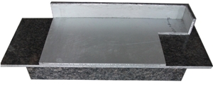 Granite Honeycomb Panel for Vanity Top, Black Granite Vanity Top