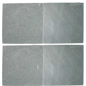 Bathroom Floor Tiles, China Green Slate