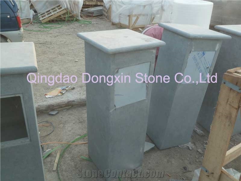 Qingdao Honed Blue Stone Mailbox