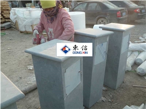 Qingdao Honed Blue Stone Mailbox