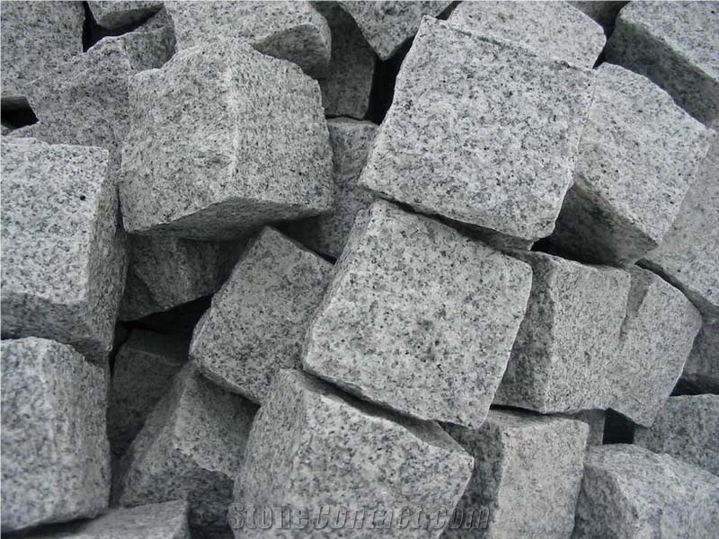 Tumbled Granite Paving Stone, Grey Granite Paving Stone